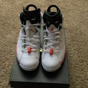 Air Jordan 6 Infrared White